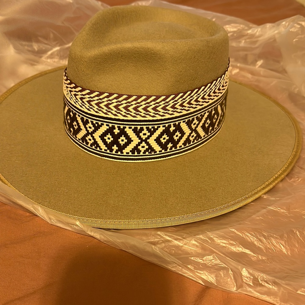 Luna Bloom hand painted hat